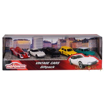 Majorette - Vintage 5 db-os kisautó ajándékszett