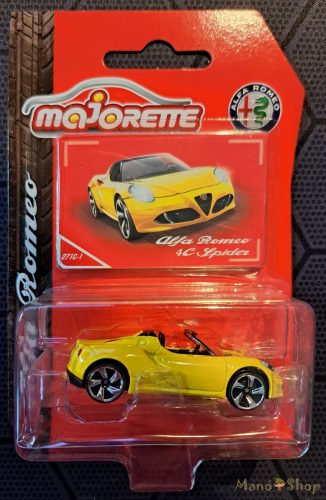 Majorette - Alfa Romeo - 4C Spider