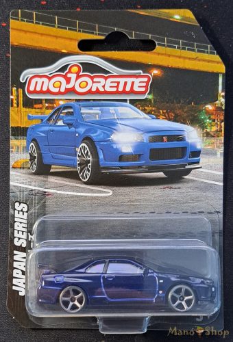 Majorette - Japan Prime Series 15 - Nissan Skyline GT-R (R34)