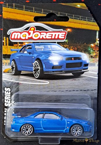 Majorette - Japan Prime Series 15 - Nissan Skyline GT-R (R34)