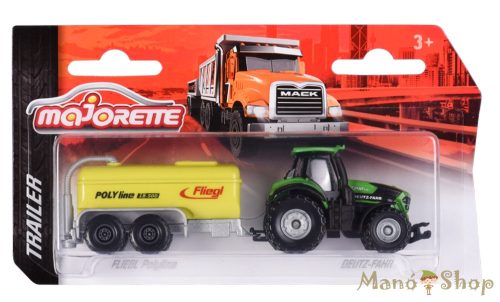 Majorette - Trailer - Deutz-Fahr / Fliegl Polyline