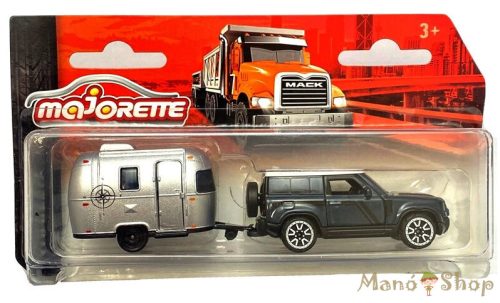 Majorette - Trailer - Land Rover Defender 90 / Airstream Sport 16