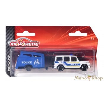 Majorette - Trailer - Mercedes-Benz G63 Police