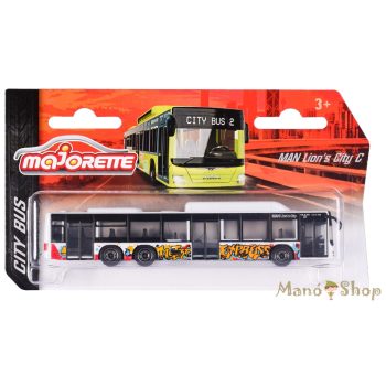 Majorette - City Bus - MAN Lion's City C (Fehér)