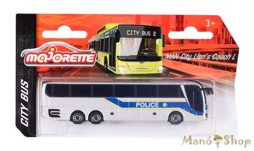 Majorette - City Bus - MAN Lion's Coach L (police)