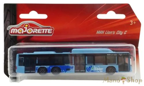 Majorette - City Bus - MAN Lion's City C (világoskék)