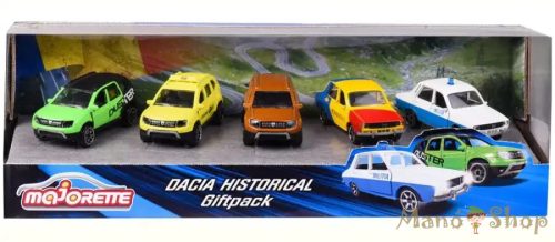 Majorette - Dacia Historical 5 db-os ajándékszett