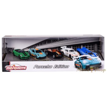 Majorette - Porsche Edition 5 db-os kisautó ajándékszett