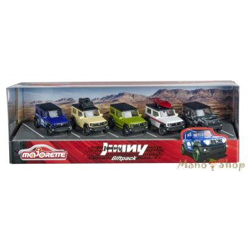 Majorette - Suzuki Jimny 5 db-os kisautó ajándékszett
