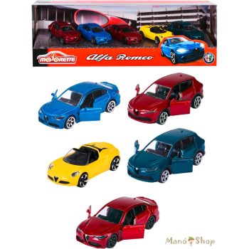 Majorette - Alfa Romeo 5 db-os Giftpack