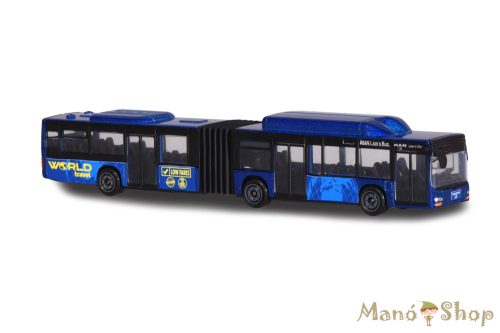 Majorette - Transporter - MAN Lion's City G - Kék