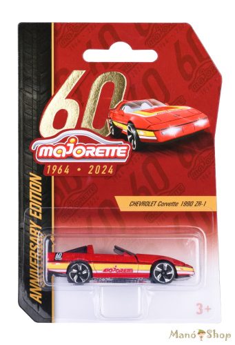 Majorette - 60 Years Anniversary Edition - Chevrolet Corvette 1990 ZR-1