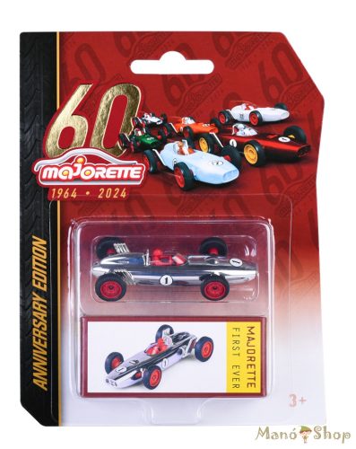 Majorette - 60 Years Anniversary Edition First Ever - Race Car No. 1