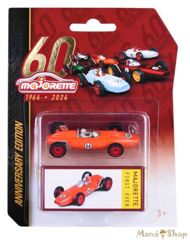 Majorette - 60 Years Anniversary Edition First Ever - Race Car No. 14