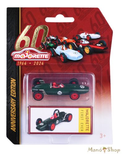 Majorette - 60 Years Anniversary Edition First Ever - Race Car No. 25