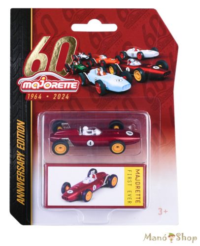Majorette - 60 Years Anniversary Edition First Ever - Race Car No. 4