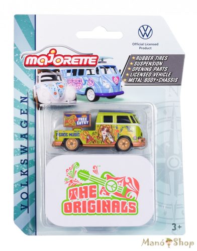 Majorette - VW The Originals Deluxe Cars - Volkswagen T1 (music)