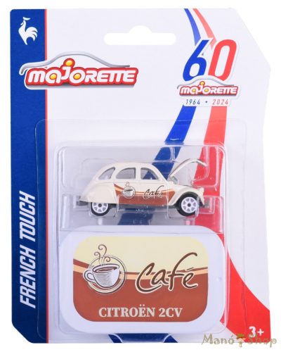 Majorette - French Touch Deluxe - Citroen 2CV "Café"