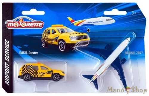 Majorette - Airport Service - Dacia Duster / Boeing 787