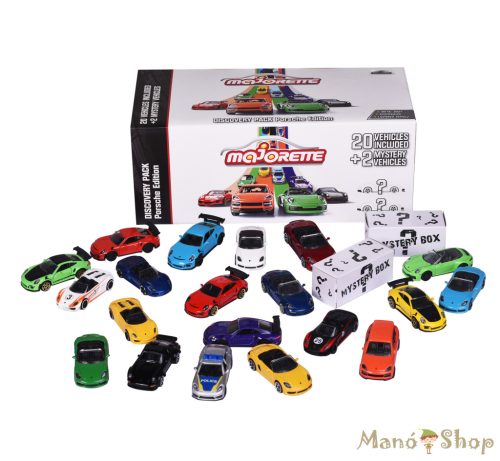 Majorette - Porsche Edition - 20+2 Discovery Pack