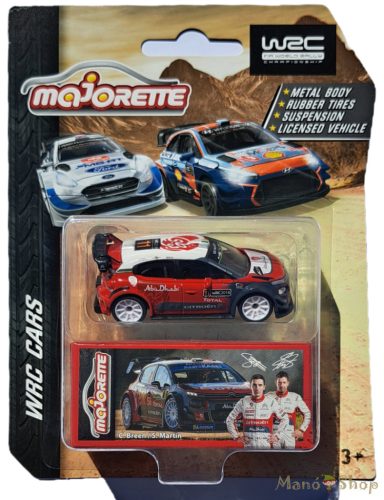 Majorette - WRC Cars - Citroen C3 WRC 2018