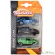 Majorette: Racing Cars: 3db-os kisautó szett