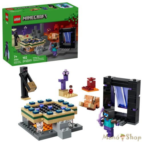 LEGO® Minecraft® - Utazás az Alvilág kapujához és a Végportálhoz (21584)