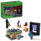 LEGO® Minecraft®: Utazás az Alvilág kapujához és a Végportálhoz (21584)