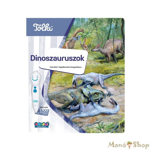 TOLKI Interaktív foglalkoztató könyv - Dinoszauruszok