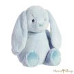 Aurora World: Ebba: 23 cm Kék Nyuszi Plüss
