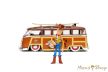 Woody & Volkswage T1 Bus - Jada Toys