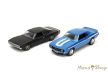 Fast & Furious - 1969 Chevrolet Camaro - 1968 Dodge Charger Widebody Twin Pack - Jada Toys