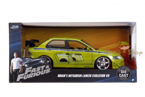 Fast & Furious Brian's Mitshubishi Lancer Evolution VII - Jada Toys