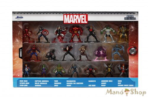 Nano Metalfigs - Marvel figurák 20 db-os - Jada Toys