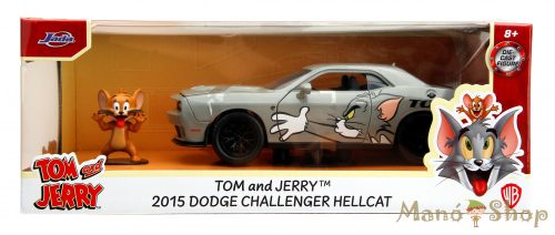 Tom and Jerry & 2015 Dodge Challenger Hellcat - Jada Toys