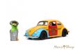 Seasame Street - Kukalakó Oszkár & 1959 Volkswagen Beetle - Jada Toys