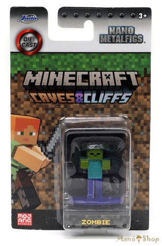 Nano Metalfigs - Minecraft Zombie figura - Jada Toys