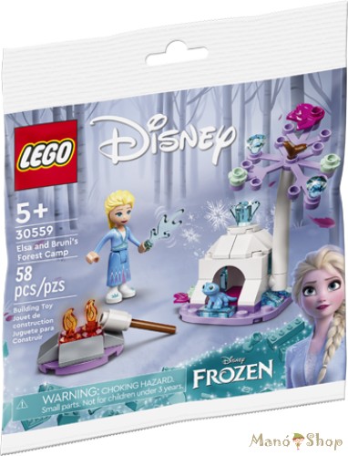 LEGO Disney - Elsa és Bruni erdei kempingezése 30559