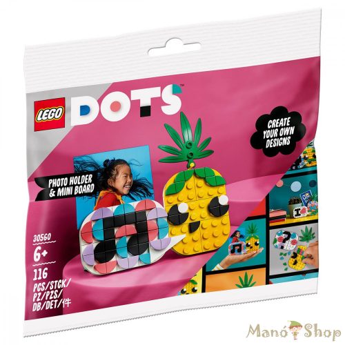 LEGO DOTS - Ananász fényképtartó és minitábla 30560