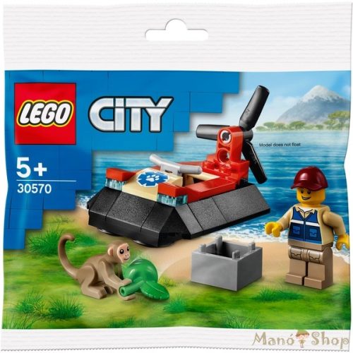 LEGO City  Vadvilági légpárnás mentőjármű 30570