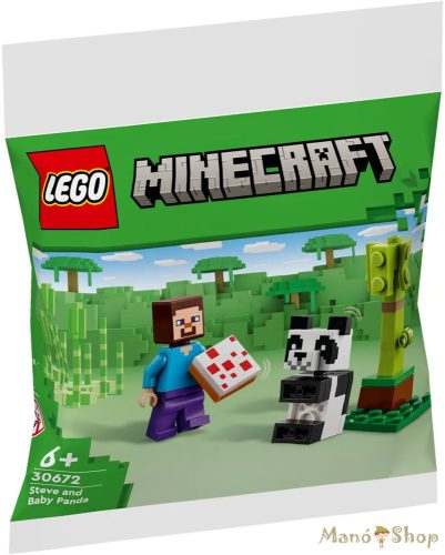 LEGO® Minecraft® - Steve és Pandabébi 30672