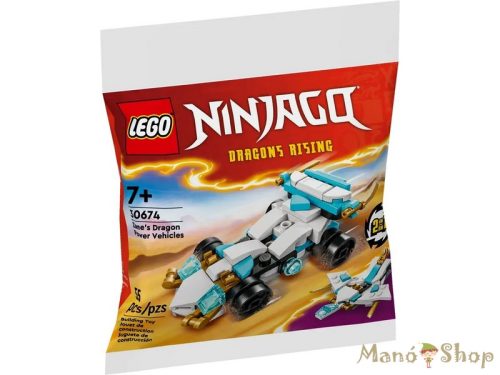 LEGO® NINJAGO® - Zane sárkányerő járművei 30674