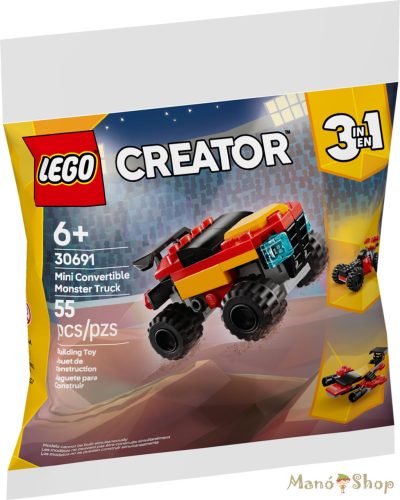 LEGO® Creator 3-in-1 - Átalakítható mini Monster Truck (30691)