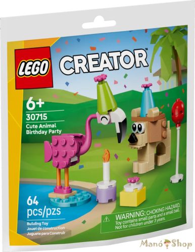 LEGO® Creator: Aranyos állatok szülinapi zsúrja (30715)