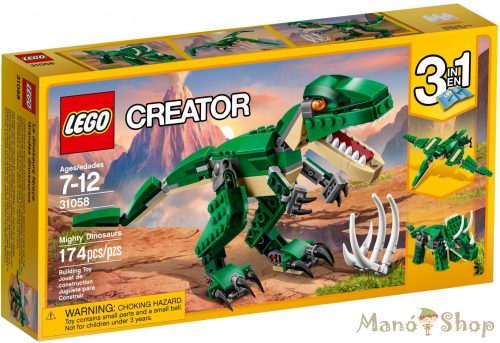 LEGO Creator - Hatalmas dinoszaurusz 31058