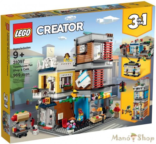 LEGO Creator - Városi kisállat kereskedés és kávézó 31097