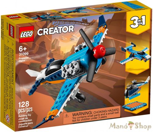 LEGO Creator - Légcsavaros repülőgép 31099