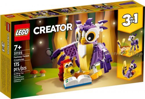 LEGO Creator - Fantáziaerdő teremtményei 31125