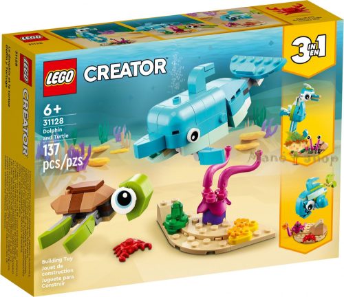 LEGO Creator - Delfin és Teknős 31128