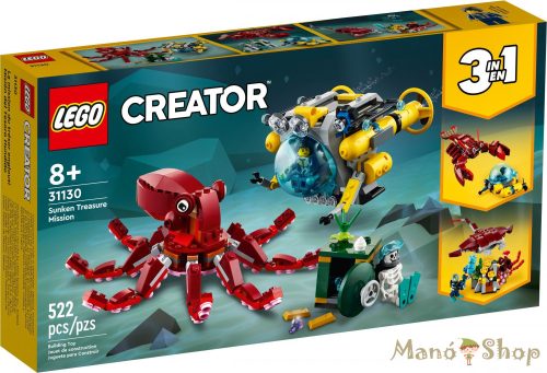 LEGO Creator - Elsüllyedt kincs küldetés